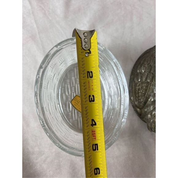 Vintage Glass Hen on Nest Rare - Picture 6 of 9